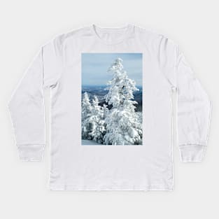 View From Mt. Killington Kids Long Sleeve T-Shirt